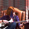 minkhollow: W13: Claudia playing guitar (doesn't remind us of musetta's waltz)