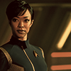 mekare: Star trek Discovery: Michael looking serious (Disco: Michael sepia)