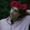 binary_sunset: Elio Perlman from Call Me By Your Name wearing a bright red flower crown (elio)