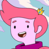punkpixieprince: an screencap of prince gumball from adventure time, making the :D face (prince gumball)