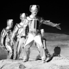 purplecat: Three Cybermen from Moonbase. (Who:Cybermen)
