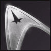 mothwing: The Star Trek science insignium on a dark background (Star Trek)