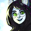 volpish: A face shot of Jade Harley's godtier form from [S] Cascade (Homestuck) (default-jade)