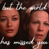 rebecca_selene: (Haunting - but the world has missed you)