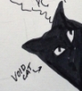 lydamorehouse: void cat art (void cat)