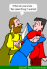 quailfence: Panel from Arthur, King of Time and Space. Guinevere hugs Lancelot as Arthur watches. Arthur thinks, “What do you know - the same thing I wanted” (arthur king of time and space)