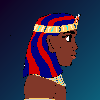 minoanmiss: The beautiful Finn as the king he is (Pharaoh Finn)
