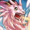 nova_dergs: Close-up of Holydramon using their breath weapon. (Default)