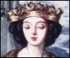 blue_green_dream: A color painting of Morgan le Fay by Dora Curtis (Default)