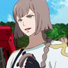 mikogalatea: Klim from Gundam Reconguista in G, playing with the end of his braid. ([G-Reco] Klim)