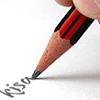 kisahawklin: Sharpened pencil writing 'kisa' (Default)