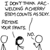 bodger: xkcd android girlfriend arc weld cherry stem (arc weld)
