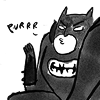 pooklet: sexy batman purring and swiping. (SEXY.)