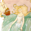 isana: the little mermaid turning into foam (little mermaid)