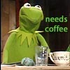 flyakate: Grouchy Kermit with text (Default)