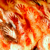 sholio: Hand outlines on a cave wall (Cave painting-Hands)
