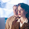 peoriapeoriawhereart: Steve in khaki, Peggy foreground (Behind Woman)