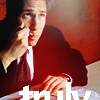 wendelah1: Mulder eating pie, word "Truly" (Truly)