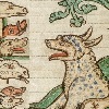 chanter1944: a panther being stared at by multiple other animals (this panther has been to Colorado)