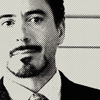 blackonice: Black/White Photo of Tony Stark (Bitch, Please....)